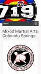 Mobile Screenshot of coloradospringsmma1.com